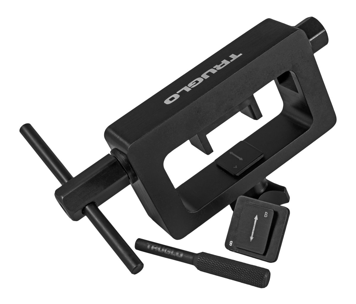 TruGlo TG970GR Sight Tool Rear/Front Steel Black Compatible w/Glock