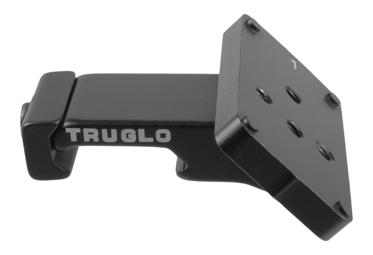 Truglo TG8976B Ambidextrous Offset Universal Red Dot Firearm Sight Mount Fi