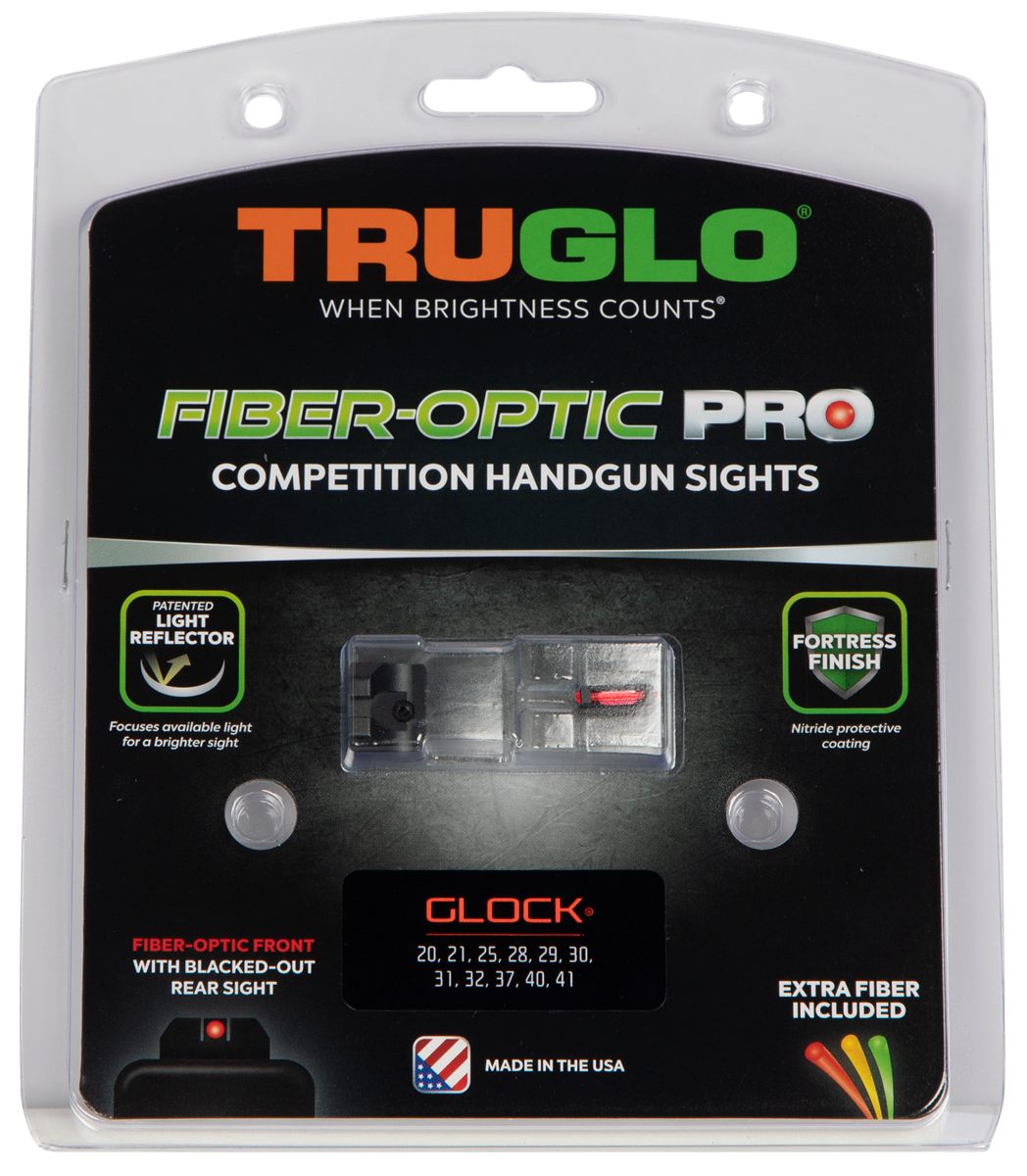 TRUGLO Handgun Sights, FO PRO Glock HIGH Set (TG132G2)