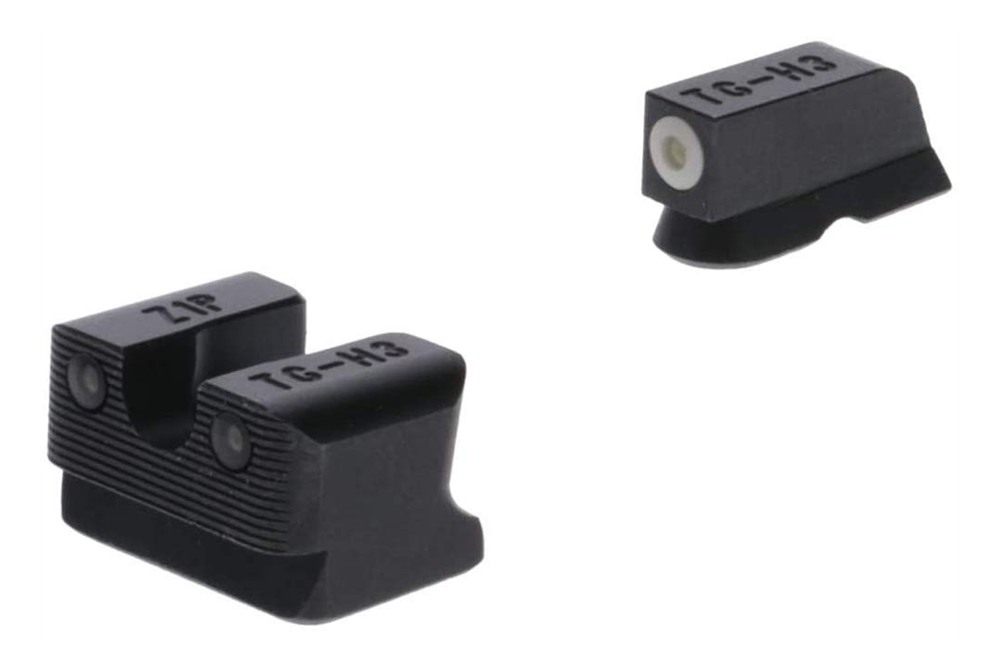 Truglo Tritium Pro Compact Night Sights with Daylight White Dots, Focus Loc