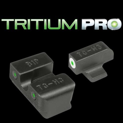 Truglo Tritium Pro Compact Night Sights with Daylight White Dots, Focus Loc view 2
