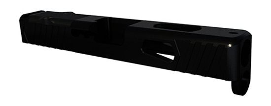 Rival Arms RA10G204A Precision Slide A1 QPQ Black 17-4 Stainless Steel with view 2