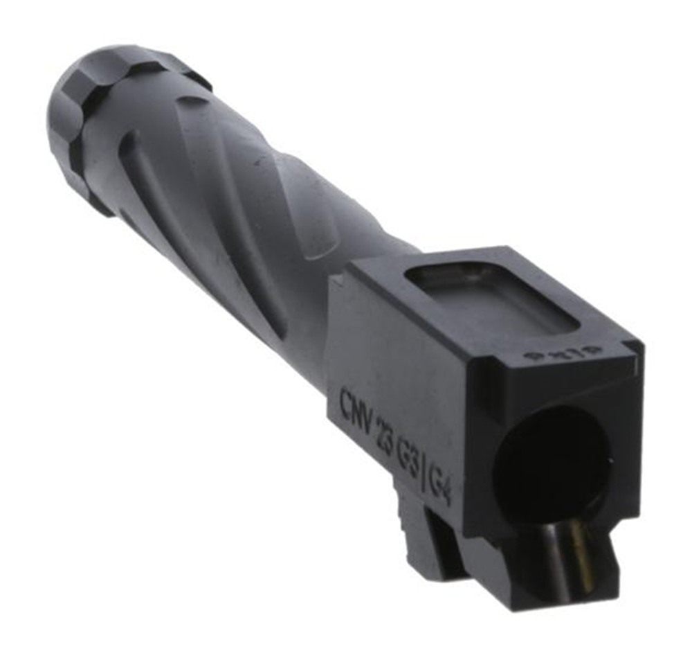 Rival Arms Conversion Barrel for Glock 23 9mm Luger 1/2x28 Thread Black view 2