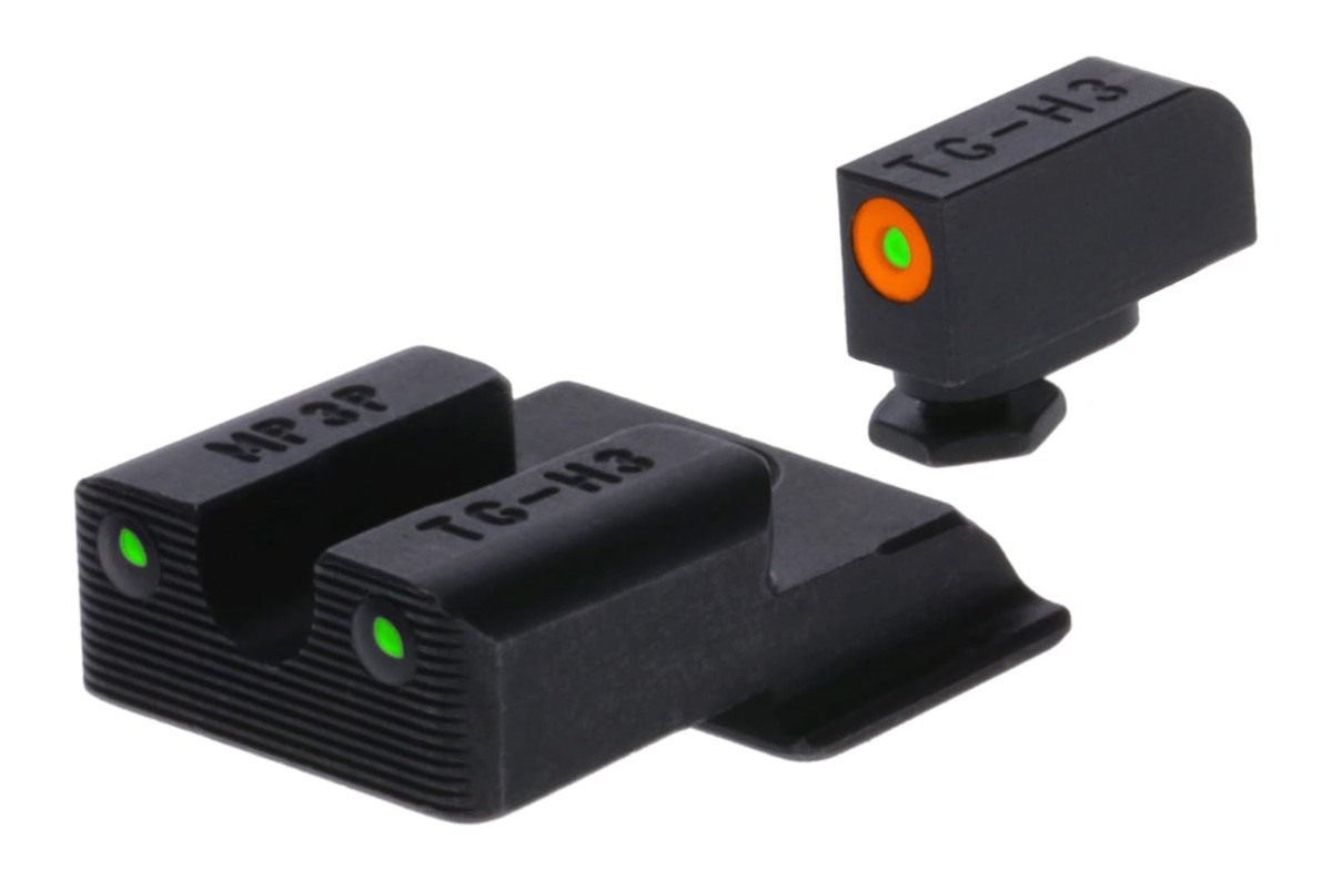 Truglo Handgun Sights, Trit PRO S W EZ 380 Set ORN (TG231MP3C)