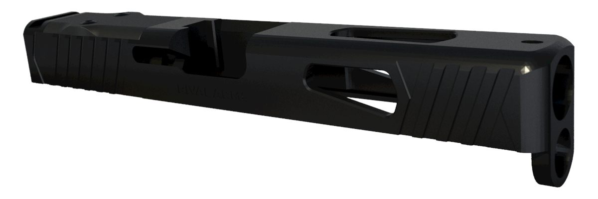 Rival Arms RA10G106A Precision Slide A1 with Docter Cut Black QPQ Case Hard