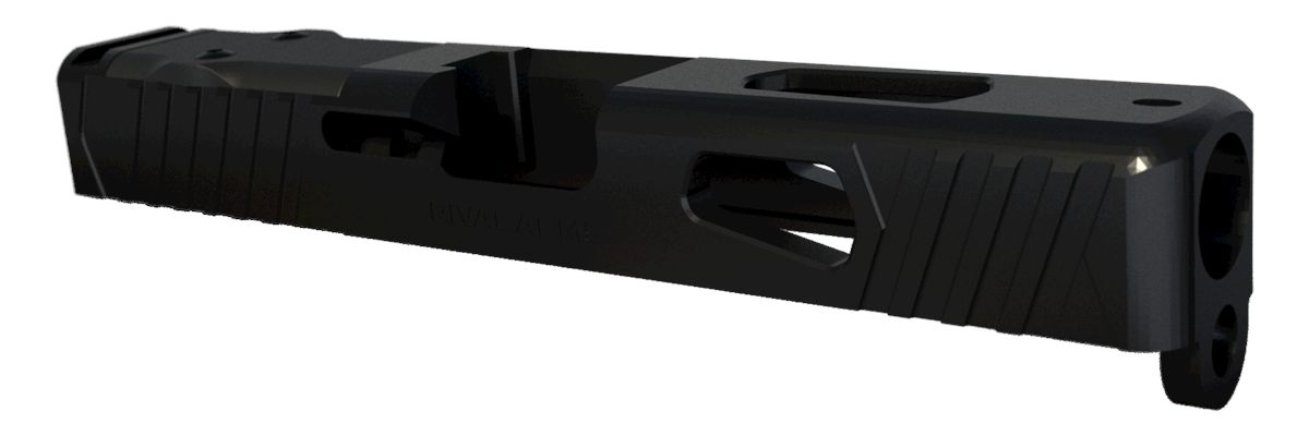 Rival Arms RA10G205A Precision Slide A1 Docter Cut Black QPQ Case Hardened