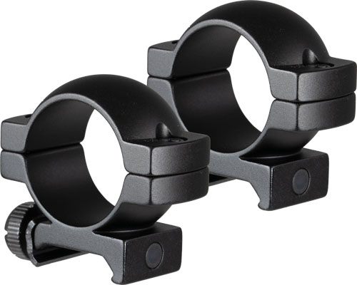 Truglo TGTG8960B1 Lightweight Scope Rings Matte Black 1in Medium view 2