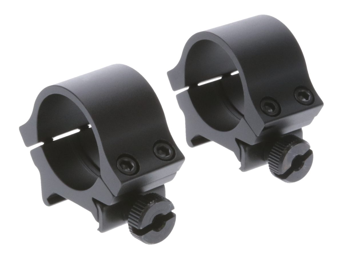 Truglo TGTG8961B1 Lightweight Scope Rings Matte Black 1in Medium