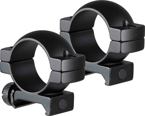 Truglo TGTG8961B1 Lightweight Scope Rings Matte Black 1in Medium view 2
