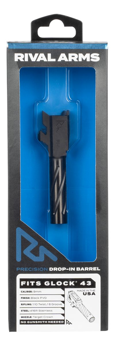 Rival Arms RA20G301A Precision V1 Match Grade 9mm Luger Compatible w/Glock