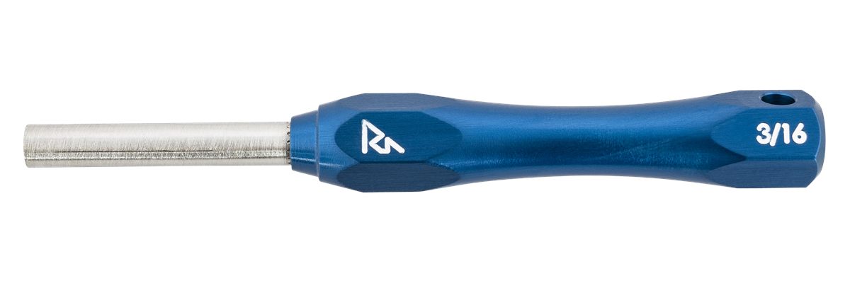Rival Arms RARA93GS01A Front Sight Tool Blue/Silver Aluminum, Compatible w/