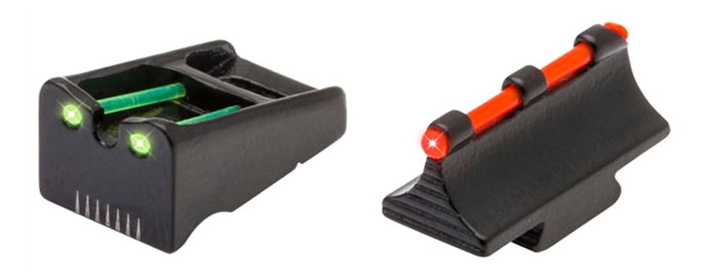 Truglo Remington Fiber Optic or Rifle Green Red, Front Rear Sight (TG110W) view 2