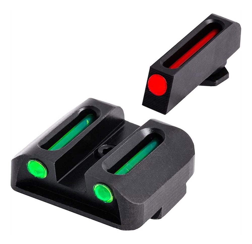 Truglo Fiber Optic Handgun Glock Pistol Laser Sight Accessories with Tridot