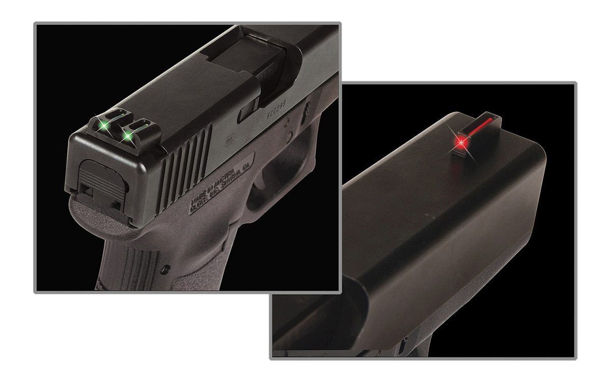 Truglo Fiber Optic Handgun Glock Pistol Laser Sight Accessories with Tridot view 2
