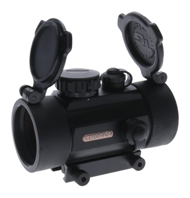 Truglo TGTG8040B Traditional Anodized Matte Black 1x40mm 5 MOA Red Dot Reti