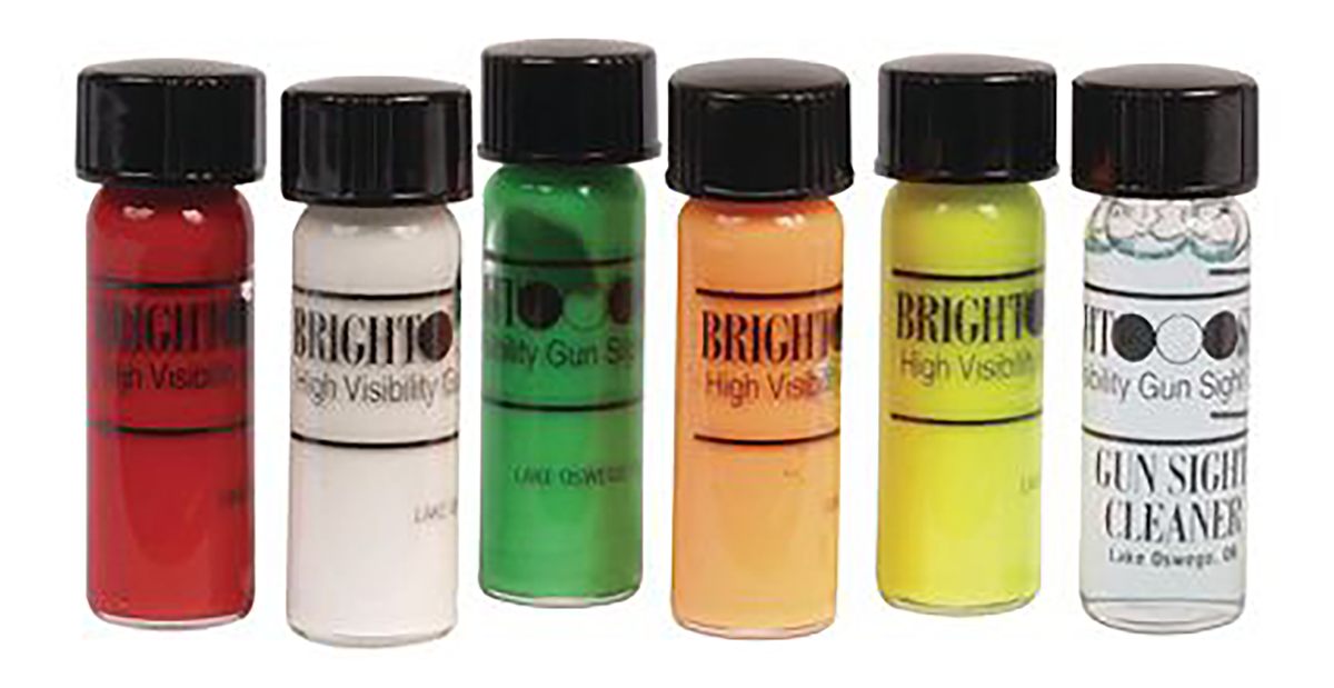 Truglo Glo Brite Sight Paint Kit (red White Green Orange And Yellow)