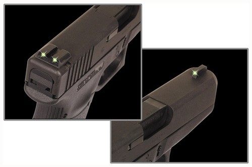 Truglo TG231G1 Tritium Green Front Rear/Black Nitride Fortress Compatible w view 2