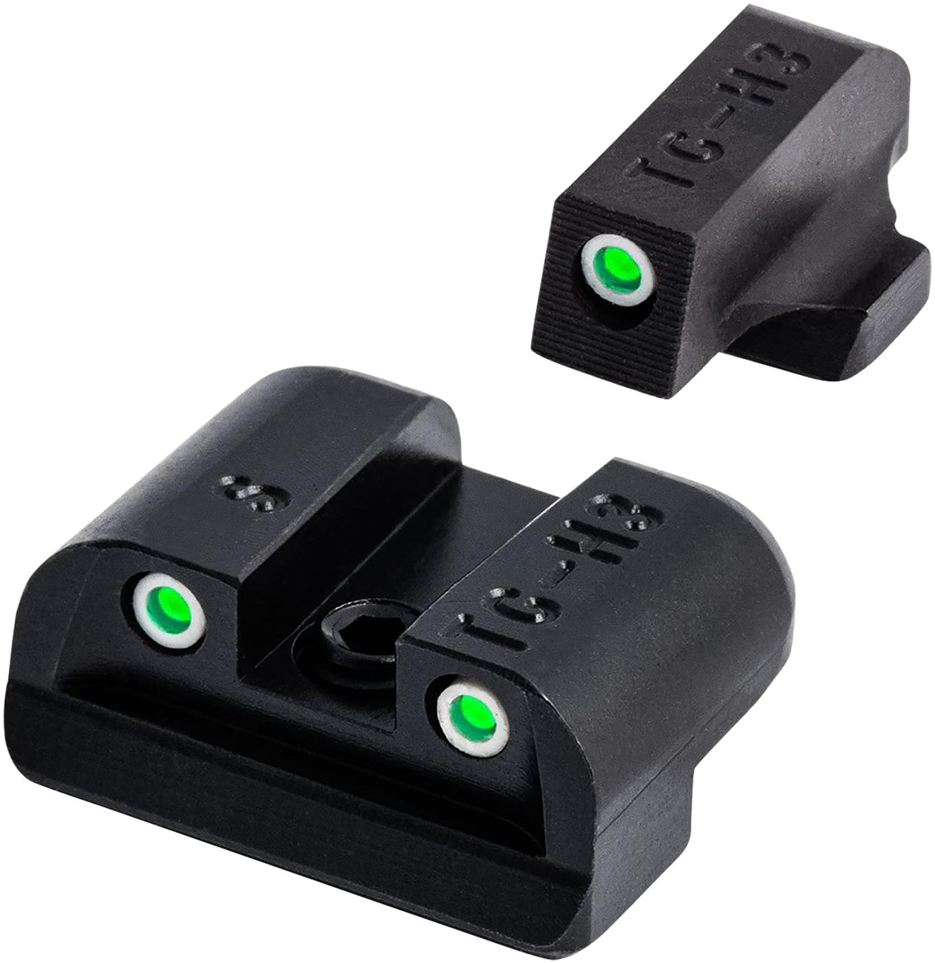 Truglo Front and Rear Handgun Night Sights Compatible with Sauer Tritium