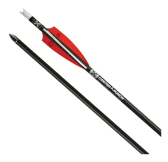 TEN Point EVO-X CenterPunch Carbon Arrows 20in with Molded Alpha Nocks 6/pk