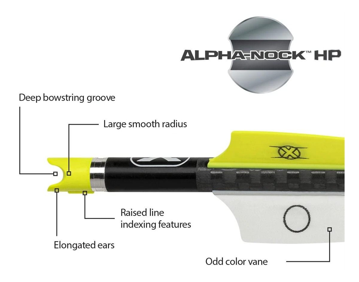 Tenpoint Crossbows Pro Elite 400 Carbon Arrows 20in w/ Alpha-Nock HP .003in view 3