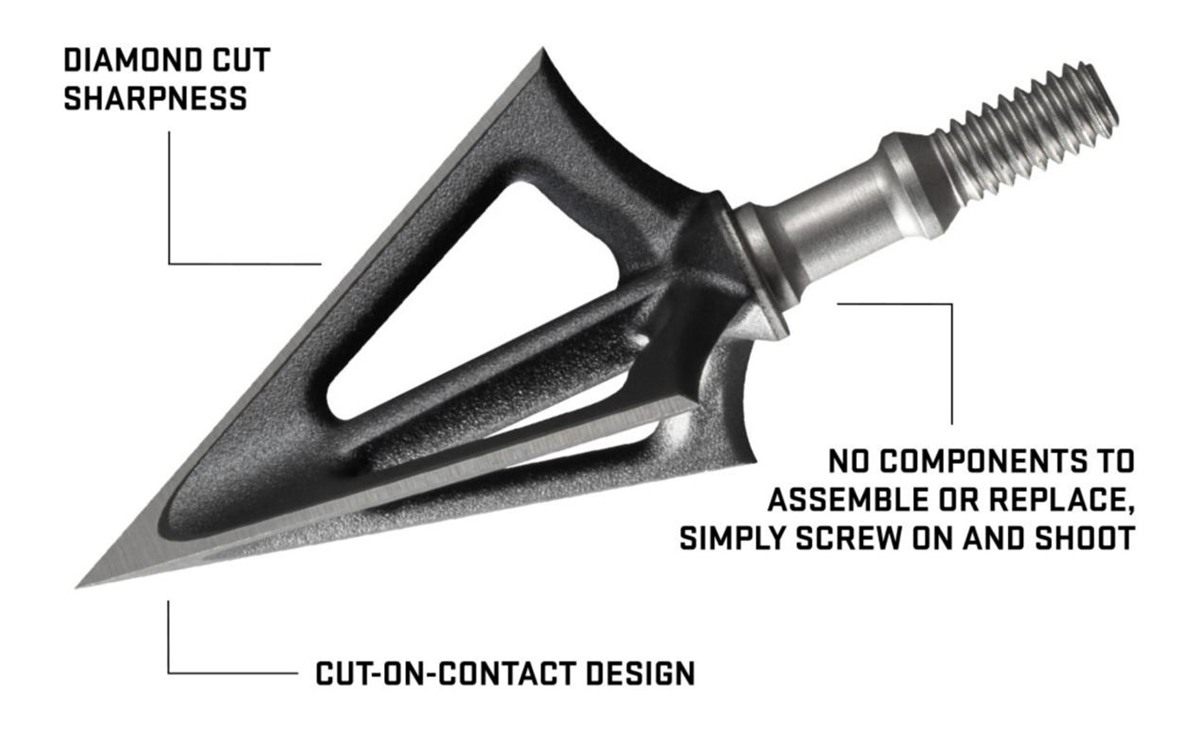 Ten Point Broadhead Evo-x Montec G5 Fixed 100gr 3pk view 2