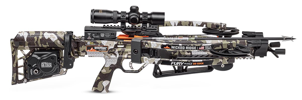 Tenpoint Crossbow Technologies Wicked Ridge Fury 410 De-Cock ACUdraw RangeM