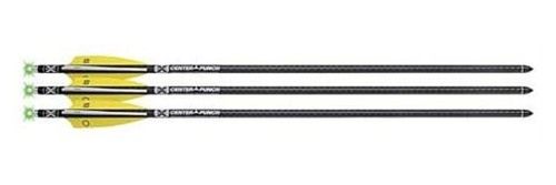 TEN Point EVO-X CenterPunch Lighted Alpha-Blaze Carbon Arrows 20in 3 Pack view 2