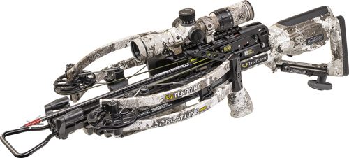 Ten Point Flatline 460 ACUslide Crossbow 460fps EVO-X Elite Camo Scope view 2