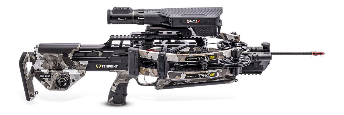 Tenpoint Crossbow Technologies TRX 26 Reverse Draw Oracle ACUslide Maxx Bur