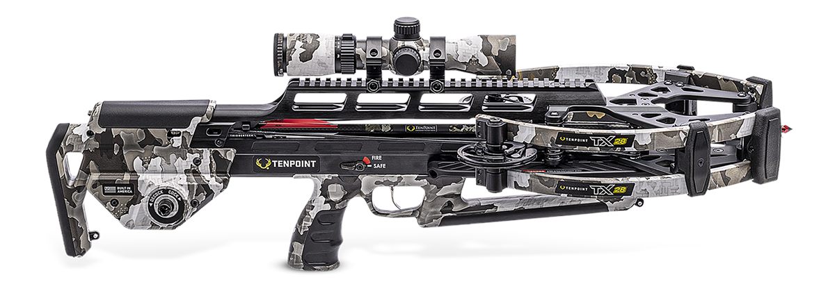 Tenpoint TX 28 Crossbow ACUslide MAXX RangeMaster 100 Vektra Scope