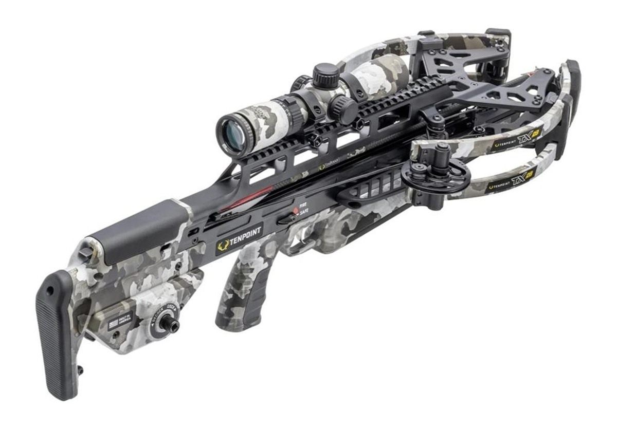 Tenpoint TX 28 Crossbow ACUslide MAXX RangeMaster 100 Vektra Scope view 3