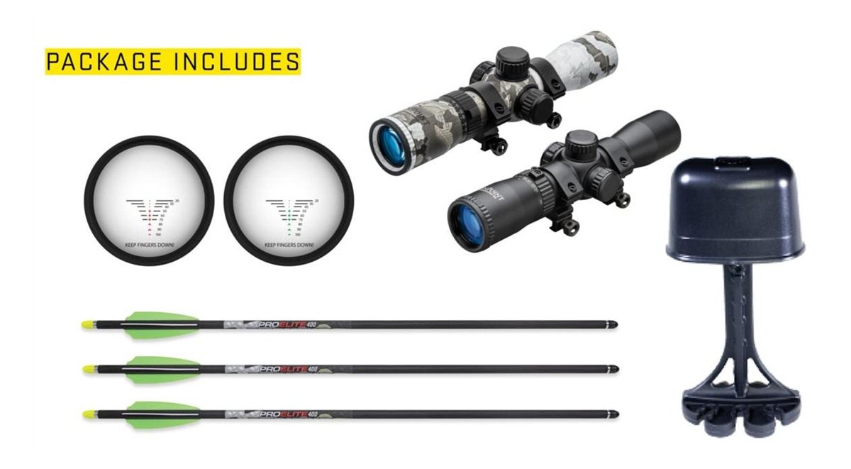Tenpoint Crossbow Technologies Turbo X ACUslide Crank RangeMaster 100 Scope view 2