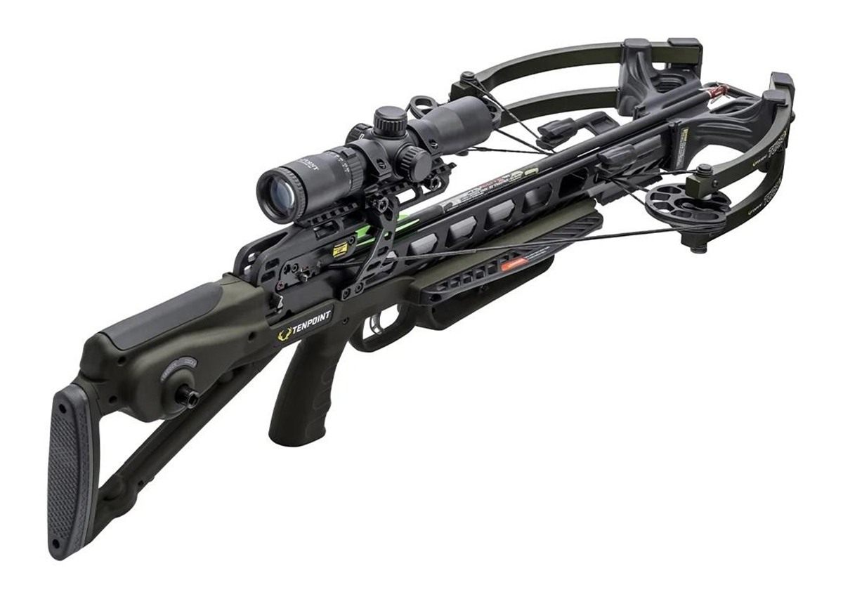 Tenpoint Crossbow Technologies Turbo X ACUslide Crank RangeMaster 100 Scope view 3