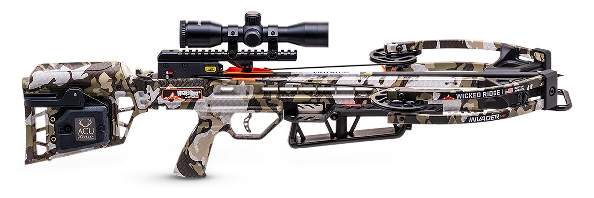 Tenpoint Wicked Ridge by Invader M1 De-Cock ACUdraw Pro-View 400 Scope