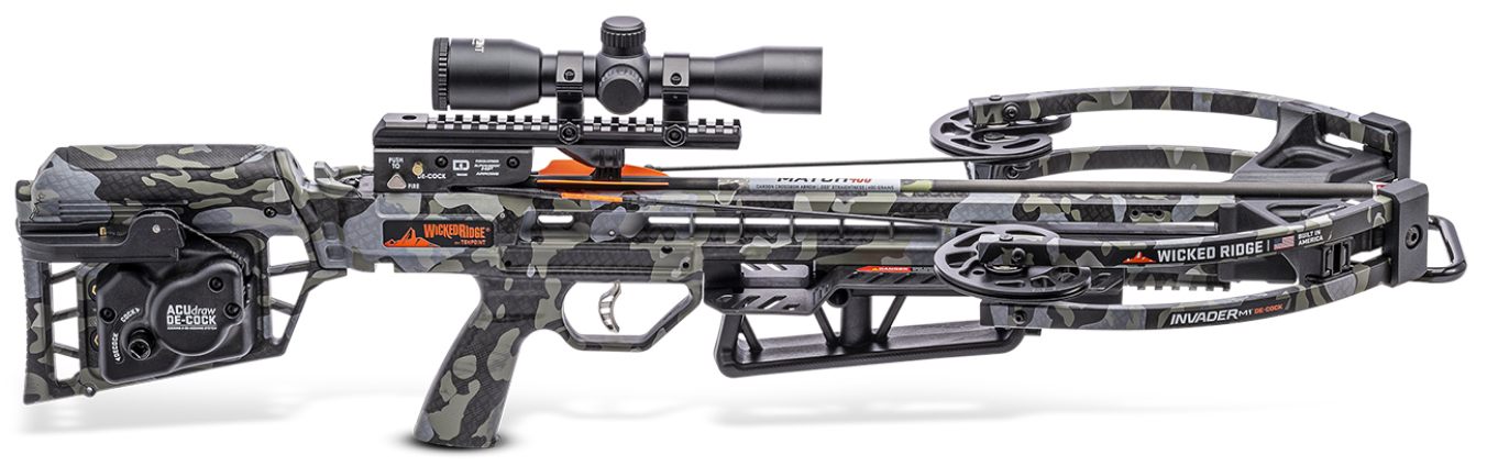 Tenpoint Wicked Ridge by Invader M1 De-Cock ACUdraw Pro-View 400 Scope view 3