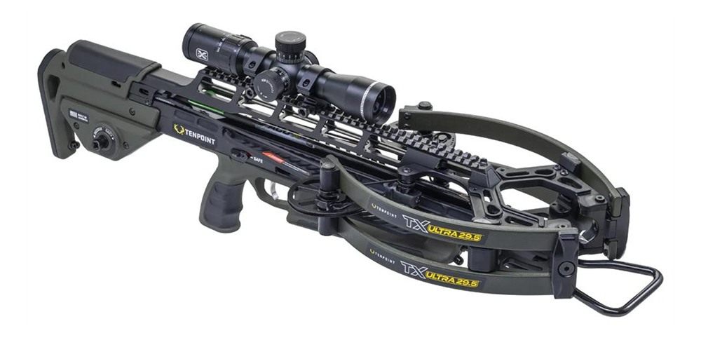 Tenpoint TX Ultra 29.5 Crossbow ACUslide Maxx Moss with EVO-X Elite Scope view 2