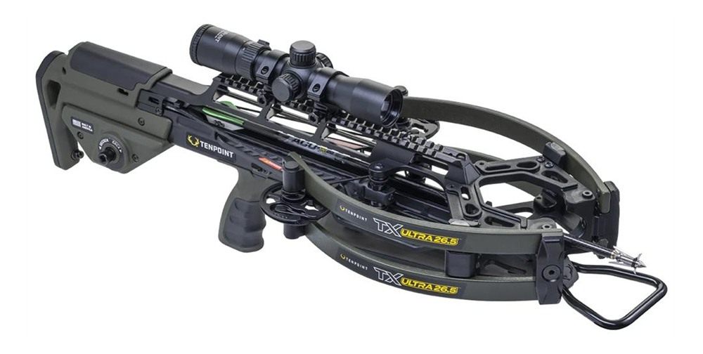Tenpoint Crossbow Technologies TX Ultra 26.5 ACUslide Maxx Moss Green with