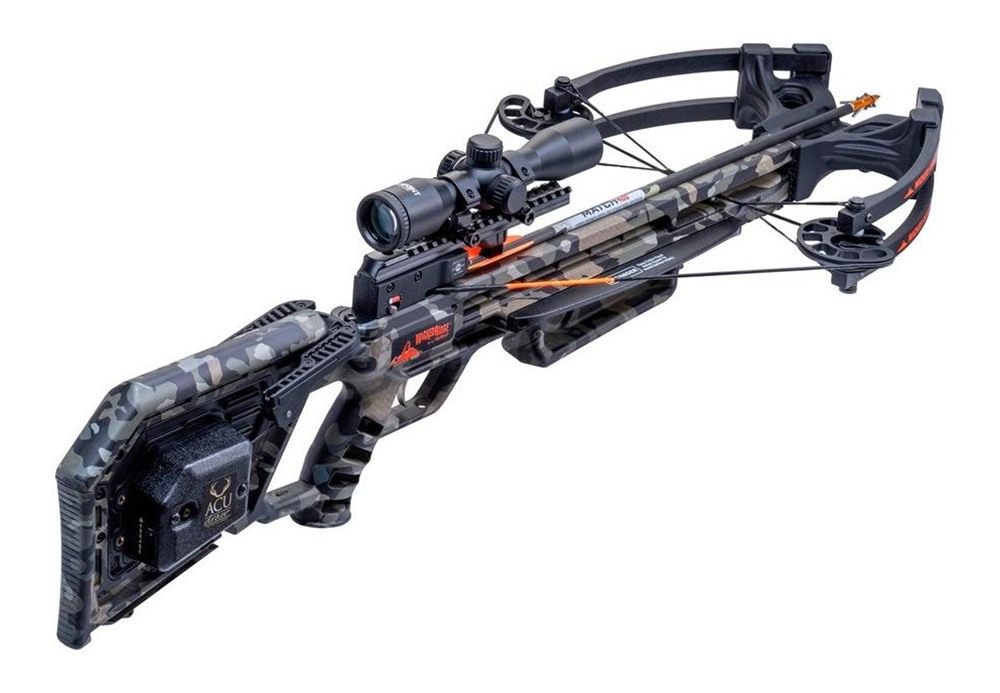 Tenpoint Wicked Ridge Commander 400 Crossbow fps Peak Camo with Scope view 2