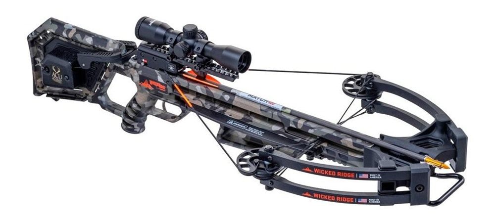 Tenpoint Wicked Ridge Commander 400 Crossbow fps Peak Camo with Scope view 4