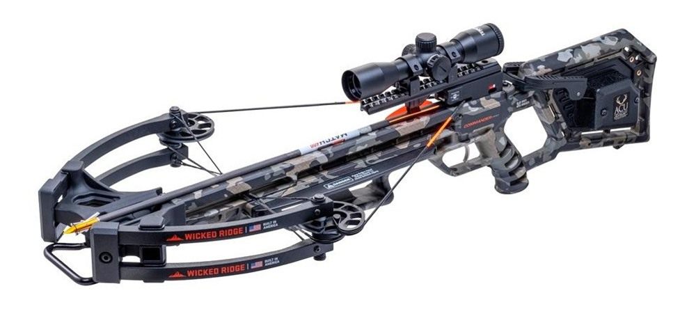 Tenpoint Wicked Ridge Commander 400 Crossbow fps Peak Camo with Scope view 5