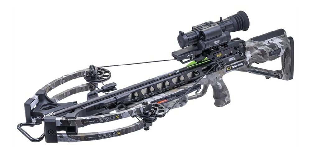 Tenpoint Turbo X Vision Crossbow ACUslide RF Scope Vektra Camo view 3