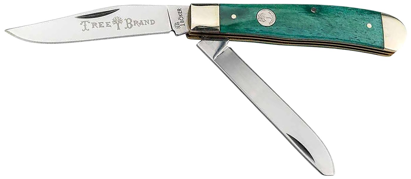 Boker USA 110829 Trapper 2.0 Clip Point/Spey Plain D2 Steel Blade Smooth Gr