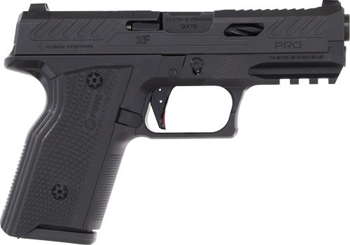 Fusion Firearms XF PRO 9MM 4in 10RD Black Optic Ready/GLOCK Mags view 2