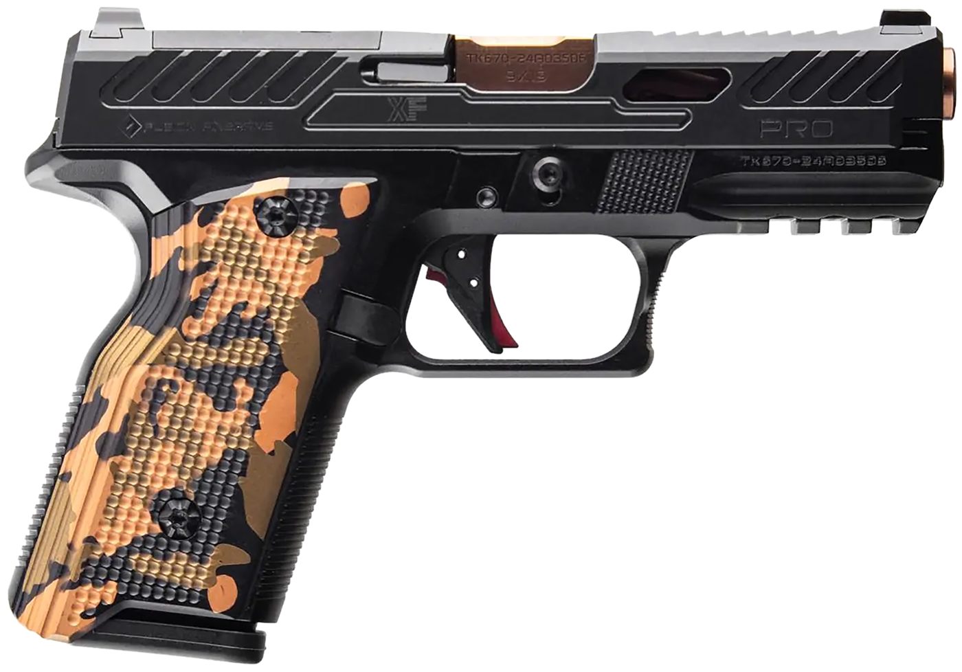 Fusion Firearms XF PRO Handgun 9mm Luger 15rd Magazines (2) 4in Barrel Bron