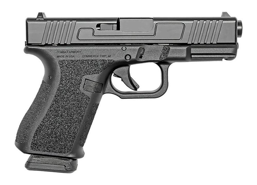 Combat Armory CA19 Handgun 9mm Luger 10rd Magazine 4.02in Barrel Black view 3