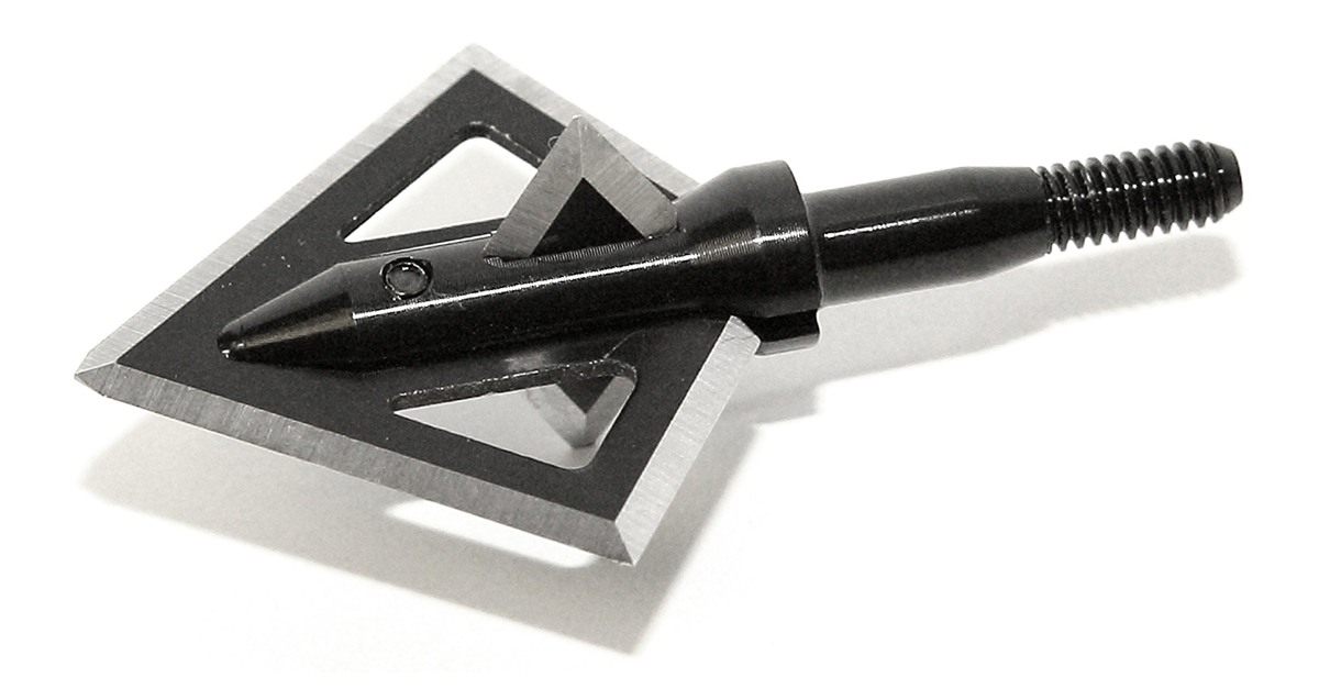 Magnus 4 Blade Hornet Broadhead (3-Pack), Black, 100-Grain