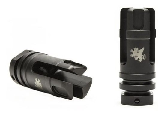 Griffin Armament XHP556FH3P Flash Hider 5.56 Black Nitride 17-4PH Stainless view 2