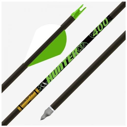 Gold Tip Arrow Hunter XT 340 2in Raptor Vanes 1/2DOZ view 2