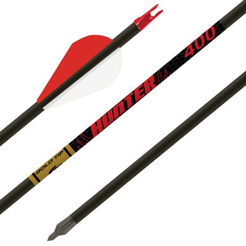 Gold Tip Arrow Hunter 340 2in Raptor Vanes 1/2DOZ view 3