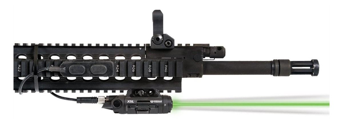 Viridian Weapon Technologies X5L-RS Gen 3 Green Laser Sight w/ Tactical Lig view 3